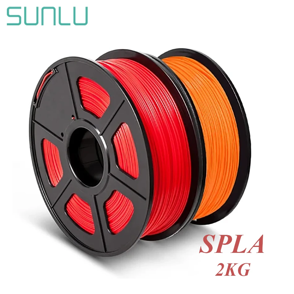 SUNLU 1.75MM 3D Filament SPLA For 3D Printer 1KG S PLA Filament 2 Rolls/set 3D Printing Materials Plastic PLA
SUNLU 1.75MM 3D Filament SPLA For 3D Printer 1KG S PLA Filament 2 Rolls/set 3D Printing Materials Plastic PLA