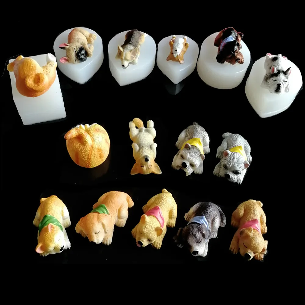 New 15 Types Dogs Cake Silicone Mould Corgi Bulldog Cake Decorating Tools Sugar Craft Chocolate Fondant Molds Silicone Mold
New 15 Types Dogs Cake Silicone Mould Corgi Bulldog Cake Decorating Tools Sugar Craft Chocolate Fondant Molds Silicone Mold
