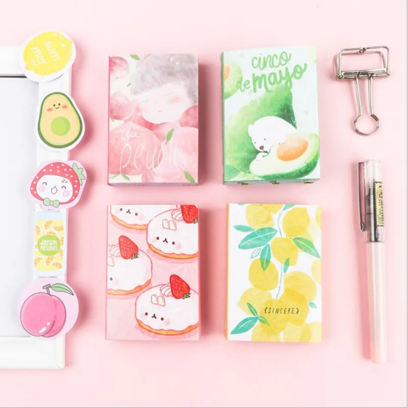 1 pack Fruit Cartoon Cute Memo Notepad Student Reward Office Supplies Bookmark Memo Pad Stationery Adhesive Paper To Do List
1 pack Fruit Cartoon Cute Memo Notepad Student Reward Office Supplies Bookmark Memo Pad Stationery Adhesive Paper To Do List