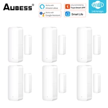 Tuya Smart Home WiFi Door Magnetic Alarm Sensor Door Open Detectors Security Protection Alarm System Home Alert Security Alarm
Tuya Smart Home WiFi Door Magnetic Alarm Sensor Door Open Detectors Security Protection Alarm System Home Alert Security Alarm