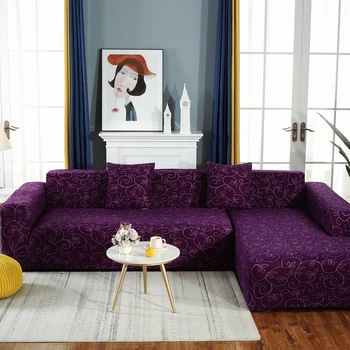 Purple Print Flower Pattern Slipcover Sofa Cover Tightly All-Inclusive Wrap Single/Double/Three/Four-Seat Sofa Cover Elasticity
Purple Print Flower Pattern Slipcover Sofa Cover Tightly All-Inclusive Wrap Single/Double/Three/Four-Seat Sofa Cover Elasticity