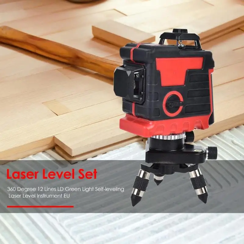 High Precision Laser Level Device 360 Degree Remote Control Good Transmittance Low Refraction 12 Line Green Laser Self-leveling
High Precision Laser Level Device 360 Degree Remote Control Good Transmittance Low Refraction 12 Line Green Laser Self-leveling