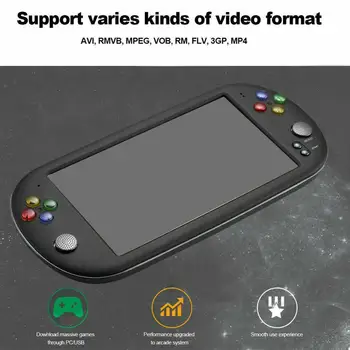 Handheld 7 inch Retro Video Game Console For ps1 For neogeo support bit games Out TV 8/16/32 with games 1500 8GB free C8P3
Handheld 7 inch Retro Video Game Console For ps1 For neogeo support bit games Out TV 8/16/32 with games 1500 8GB free C8P3