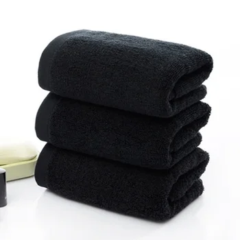 Black Bath Towel Pure Cotton Soft Towel for Bathroom Hotel Machine Washable UND Sale 
Black Bath Towel Pure Cotton Soft Towel for Bathroom Hotel Machine Washable UND Sale