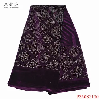 Anna purple african heavy velvet lace fabric 2020 embroidered with a lots stones nigerian laces fabrics 5 yards/piece for sewing
Anna purple african heavy velvet lace fabric 2020 embroidered with a lots stones nigerian laces fabrics 5 yards/piece for sewing