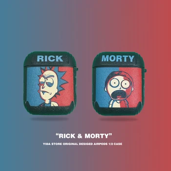 Rick and Morty Case for Airpods 1 2 Case Wireless Bluetooth Protective Headphone Box Cute Soft Earphone Case Cover for Airpods
Rick and Morty Case for Airpods 1 2 Case Wireless Bluetooth Protective Headphone Box Cute Soft Earphone Case Cover for Airpods