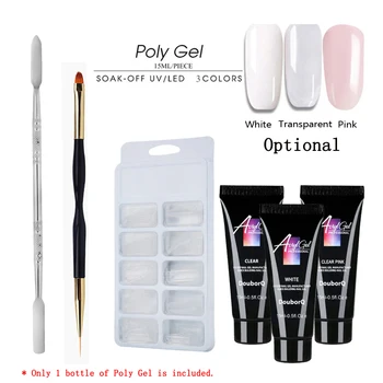 Nail Gel Set UV LED Nail Gel Set Nail Extension Gel Kit Clear Acrylic False Nail Tip Nail Extension Salon Nail Tool Kit
Nail Gel Set UV LED Nail Gel Set Nail Extension Gel Kit Clear Acrylic False Nail Tip Nail Extension Salon Nail Tool Kit