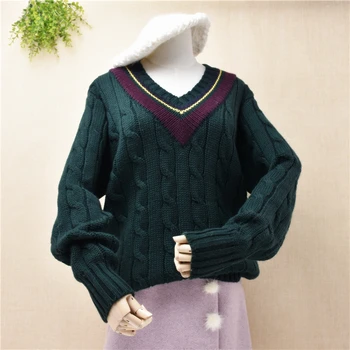 Top mujer women ladies fashion V-neck 100% wool hand knitted warm thick pullover spring winter wear sweaters blouses clothes
Top mujer women ladies fashion V-neck 100% wool hand knitted warm thick pullover spring winter wear sweaters blouses clothes