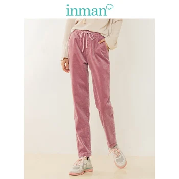 INMAN Spring Autumn Comfortable Elastic Cotton Harem Solid Corduroy Women Casual Pants
INMAN Spring Autumn Comfortable Elastic Cotton Harem Solid Corduroy Women Casual Pants