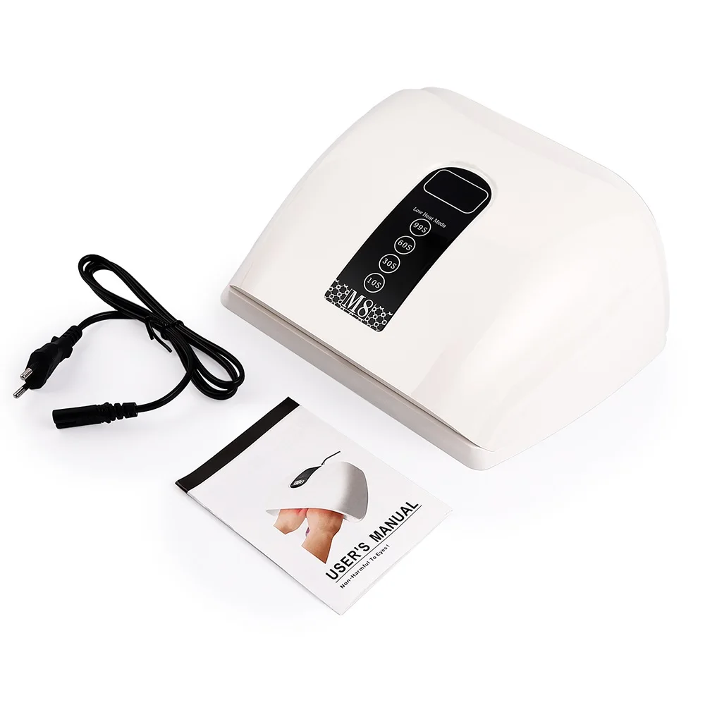 96W 48LED Lights Nail Dryer Red Light Fast Drying LED Nail Lamp Tow Hand Big Lamp Gel Polish Dryer Timer Smart Nail Art Tools 96W 48LED Lights Nail Dryer Red Light Fast Drying LED Nail Lamp Tow Hand Big Lamp Gel Polish Dryer Timer Smart Nail Art Tools