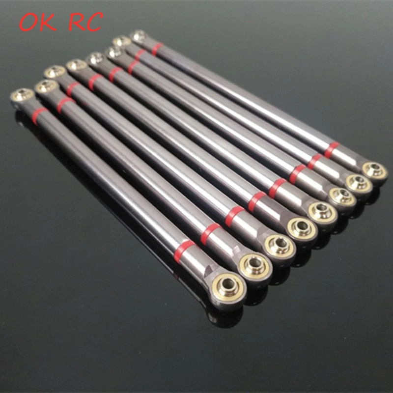1 Set/8pcs 1/10 Rc Car Crawler Alloy Wheelbase Link Rod 313mm for Axial Scx10
1 Set/8pcs 1/10 Rc Car Crawler Alloy Wheelbase Link Rod 313mm for Axial Scx10