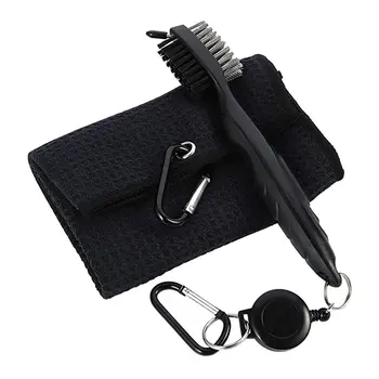 Golf Club Brush and Towel Kit Golf Club Cleaner With Loop Clip Hook for Hanging on Golf Bag Golf Groove Cleaning Tool
Golf Club Brush and Towel Kit Golf Club Cleaner With Loop Clip Hook for Hanging on Golf Bag Golf Groove Cleaning Tool