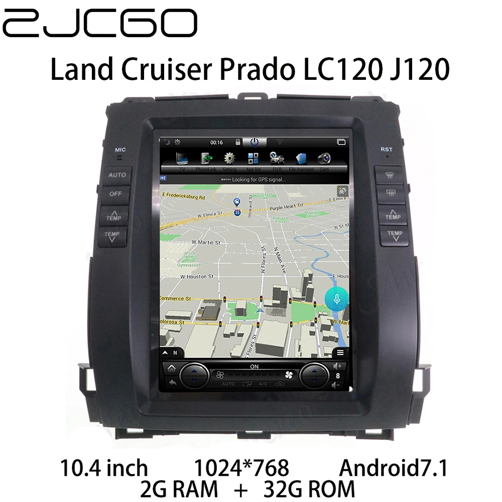Car Multimedia Player Stereo GPS NAVI DVD Radio Navigation Android Screen for Toyota Land Cruiser Prado 120 LC120 J120 2002~2009
Car Multimedia Player Stereo GPS NAVI DVD Radio Navigation Android Screen for Toyota Land Cruiser Prado 120 LC120 J120 2002~2009