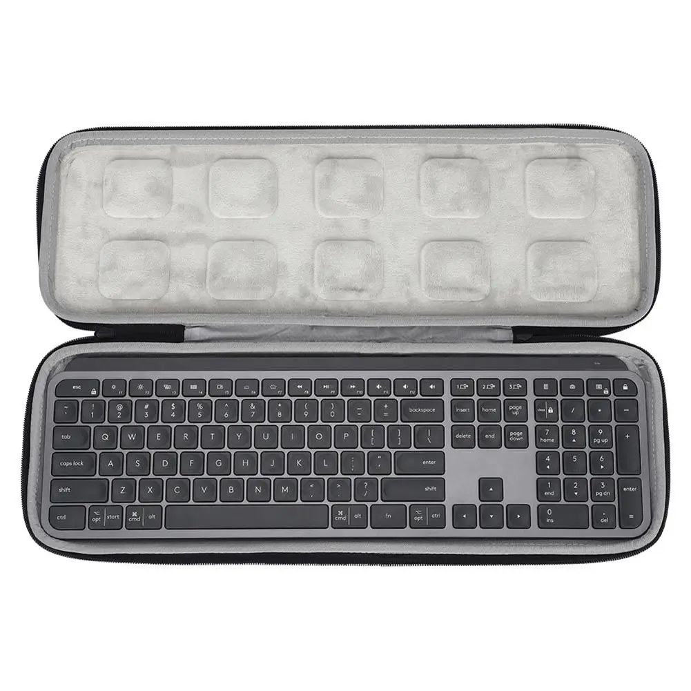 New Hard Keyboard Storage Case Waterproof EVA Protective Bag For Logitech MX Keys Advanced Wireless Illuminated Keyboard
New Hard Keyboard Storage Case Waterproof EVA Protective Bag For Logitech MX Keys Advanced Wireless Illuminated Keyboard