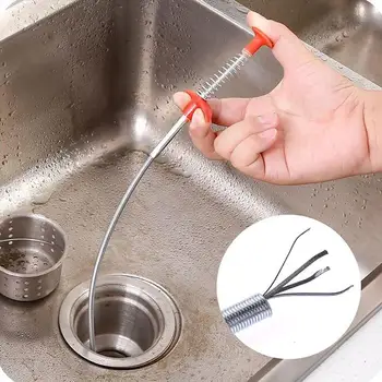 C3- 60/160cm Sewer Cleaning Brush Clog Remover Bendable Sink Tub Toilet Dredge Pipe Bathroom Kitchen Sewer Cleaning Tools
C3- 60/160cm Sewer Cleaning Brush Clog Remover Bendable Sink Tub Toilet Dredge Pipe Bathroom Kitchen Sewer Cleaning Tools