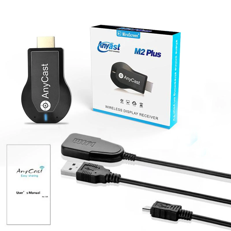 M2 Plus TV stick Wifi Display Receiver Anycast DLNA Miracast Airplay HDMI-compatible Adapter For Android IOS Mirascreen Dongle M2 Plus TV stick Wifi Display Receiver Anycast DLNA Miracast Airplay HDMI-compatible Adapter For Android IOS Mirascreen Dongle