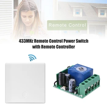Convenient 433MHz Practical Multi-functional Durable Remote Control Switch Receiver Module + Kinetic 86 Wall Panel Transmitter
Convenient 433MHz Practical Multi-functional Durable Remote Control Switch Receiver Module + Kinetic 86 Wall Panel Transmitter