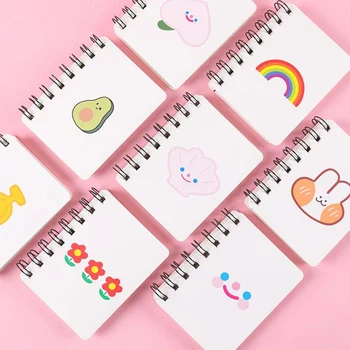 1 Pcs Portable A7 Avocado Rabbit Peach Rainbow Flower Spiral Notebooks Notepad Pocket Diary Planner School Korean Stationery
1 Pcs Portable A7 Avocado Rabbit Peach Rainbow Flower Spiral Notebooks Notepad Pocket Diary Planner School Korean Stationery