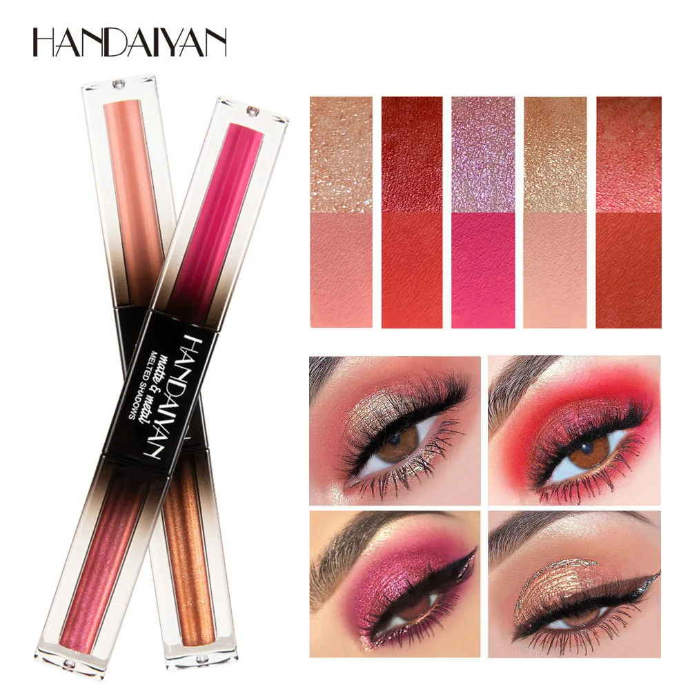 8 color Double Head shimmer Liquid Eyeshadow Pearly Matte long lasting red waterproof Eyes tool fashion beauty makeup cosmetic
8 color Double Head shimmer Liquid Eyeshadow Pearly Matte long lasting red waterproof Eyes tool fashion beauty makeup cosmetic