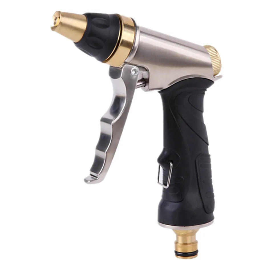 Electroplated Golden High-pressure Water Gun Household Pure Copper High-pressure Multi-function Car Wash Water Tool Garden Spray 
Electroplated Golden High-pressure Water Gun Household Pure Copper High-pressure Multi-function Car Wash Water Tool Garden Spray
