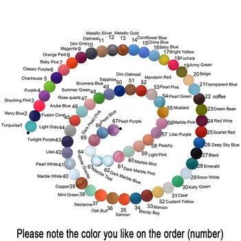 30pcs Silicone Beads 12mm Eco-friendly Teething Necklace Food Grade Mom Nursing Baby Teethers DIY Pacifier Chain Accessories 
30pcs Silicone Beads 12mm Eco-friendly Teething Necklace Food Grade Mom Nursing Baby Teethers DIY Pacifier Chain Accessories