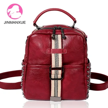 New Fashion Backpack Retro Ladies Crossbody Bag High Quality Leather Shoulder Bag Large Capacity College Messenger Handbag
New Fashion Backpack Retro Ladies Crossbody Bag High Quality Leather Shoulder Bag Large Capacity College Messenger Handbag