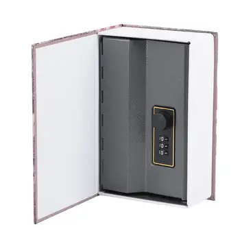 Creative Book Safe Box Money Jewelry Collection Storage Case with Combination Lock
Creative Book Safe Box Money Jewelry Collection Storage Case with Combination Lock