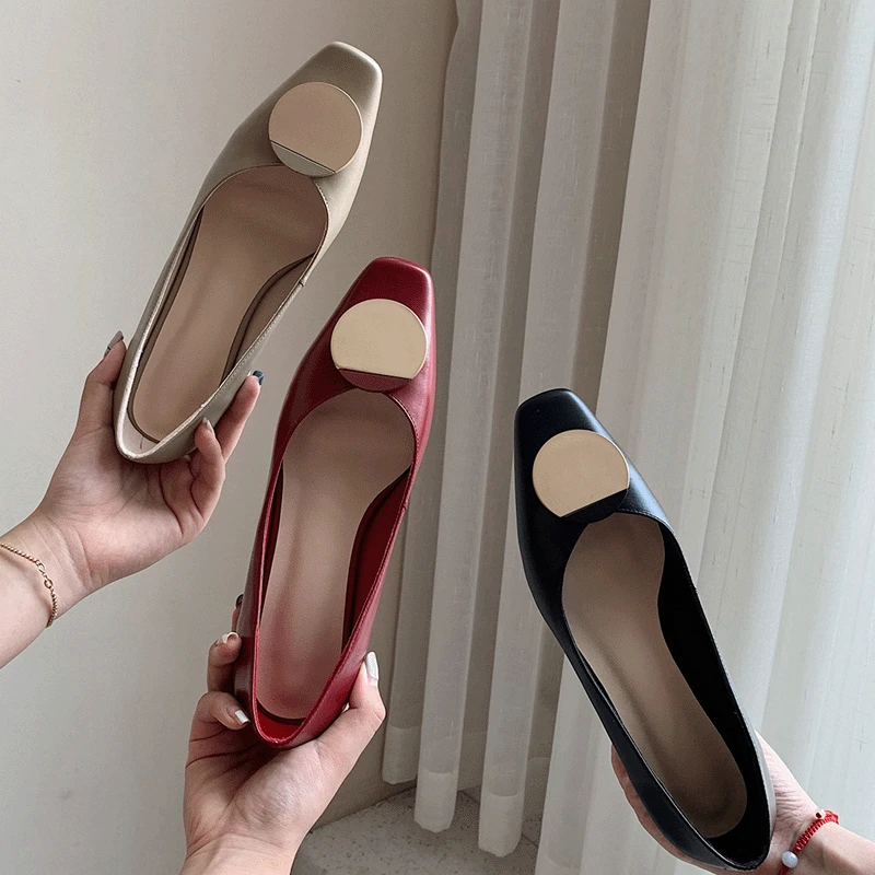 2019 Spring And Summer Europe And America Genuine Leather Square Head Low-Cut-Style round Buckle Sequin Semi-high Heeled Low Hee
2019 Spring And Summer Europe And America Genuine Leather Square Head Low-Cut-Style round Buckle Sequin Semi-high Heeled Low Hee