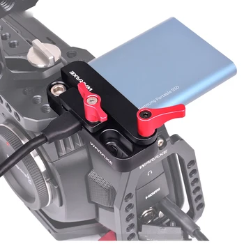 SSD Mount Bracket SSD Holder for Samsung T5 SSD, Compatible with Cage for BMPCC 4K & 6K
SSD Mount Bracket SSD Holder for Samsung T5 SSD, Compatible with Cage for BMPCC 4K & 6K