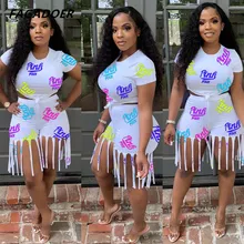 Fagadoer Pink Letter Print Graffiti 2 Piece Crop Top And Tassels Shorts Women Casual Sporty Two Piece Pants Vacation Short Sets
Fagadoer Pink Letter Print Graffiti 2 Piece Crop Top And Tassels Shorts Women Casual Sporty Two Piece Pants Vacation Short Sets