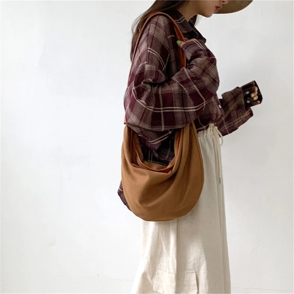 canvas handbag New 2019 of original sufeng simple canvas bag versatile dumplings women bag
canvas handbag New 2019 of original sufeng simple canvas bag versatile dumplings women bag