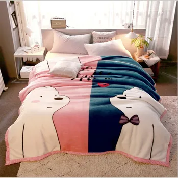 180 x 220 cm 2 layers Raschel blanket winter thicken warm blanket flannel coral velvet cartoon blanket T1213A
180 x 220 cm 2 layers Raschel blanket winter thicken warm blanket flannel coral velvet cartoon blanket T1213A