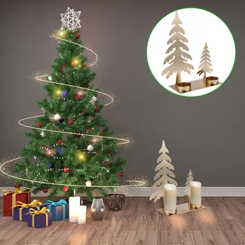 Decorative Practical Multipurpose Durable Exquisite Christmas Candlestick Candle Holder Candlestick Holder
Decorative Practical Multipurpose Durable Exquisite Christmas Candlestick Candle Holder Candlestick Holder
