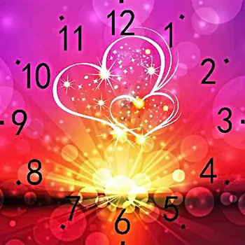 Full Square 5D Diy Daimond Painting Cross-stitch Clock Heart 3D Diamond Painting Rhinestones Paintings Embroidery
Full Square 5D Diy Daimond Painting Cross-stitch Clock Heart 3D Diamond Painting Rhinestones Paintings Embroidery