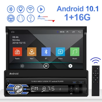 7 Inches 1 Din Car Multimedia Player Rotatable HD Screen GPS Navigation Car FM Radio WIFI Connection with Android 10.1
7 Inches 1 Din Car Multimedia Player Rotatable HD Screen GPS Navigation Car FM Radio WIFI Connection with Android 10.1
