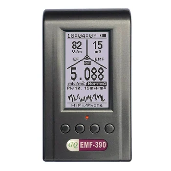 Advanced EMF 390V2 electromagnetic radiation detector 3-in-1 RF EMF390 Magnetic Field Meter Electric fiend Data Log
Advanced EMF 390V2 electromagnetic radiation detector 3-in-1 RF EMF390 Magnetic Field Meter Electric fiend Data Log
