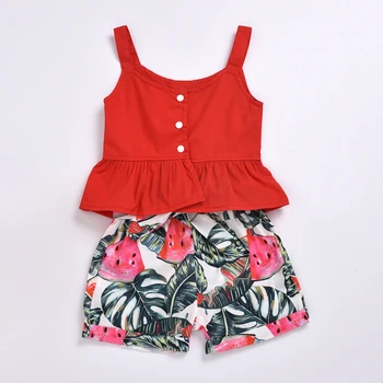 Flofallzique Sling Red Tops And Leaf Pattern Elasticity Waist Pants Or Comfortable Kids Clothes
Flofallzique Sling Red Tops And Leaf Pattern Elasticity Waist Pants Or Comfortable Kids Clothes