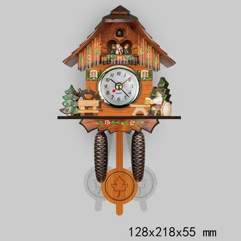 Wall Hanging Analog Alarm Clock Bird Cuckoo Table Display Modern Battery Operated Wood Plastic Living Room Home Decor
Wall Hanging Analog Alarm Clock Bird Cuckoo Table Display Modern Battery Operated Wood Plastic Living Room Home Decor