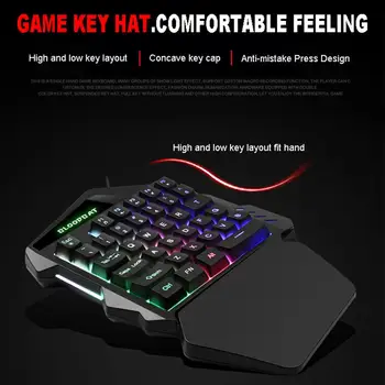 One-Handed Mini RGB Keyboard Portable Mechanical Gaming Keyboard Gaming Keypad 35 Keys Game Controller for PC Gamer
One-Handed Mini RGB Keyboard Portable Mechanical Gaming Keyboard Gaming Keypad 35 Keys Game Controller for PC Gamer