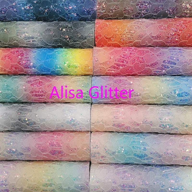 1PCS A4 SIZE 21X29cm Alisa Glitter LACE Glitter Fabric, Rainbow Faux Leather Fabric,Synthetic Leather PU for Bow DIY E03D
1PCS A4 SIZE 21X29cm Alisa Glitter LACE Glitter Fabric, Rainbow Faux Leather Fabric,Synthetic Leather PU for Bow DIY E03D