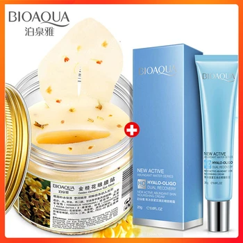 BIOAQUA Gold Osmanthus Eye Patches Mask For Eye Care 80pcs Fine Lines Eye Cream Moisturizing Remover Dark Circle Anti-Puffiness
BIOAQUA Gold Osmanthus Eye Patches Mask For Eye Care 80pcs Fine Lines Eye Cream Moisturizing Remover Dark Circle Anti-Puffiness