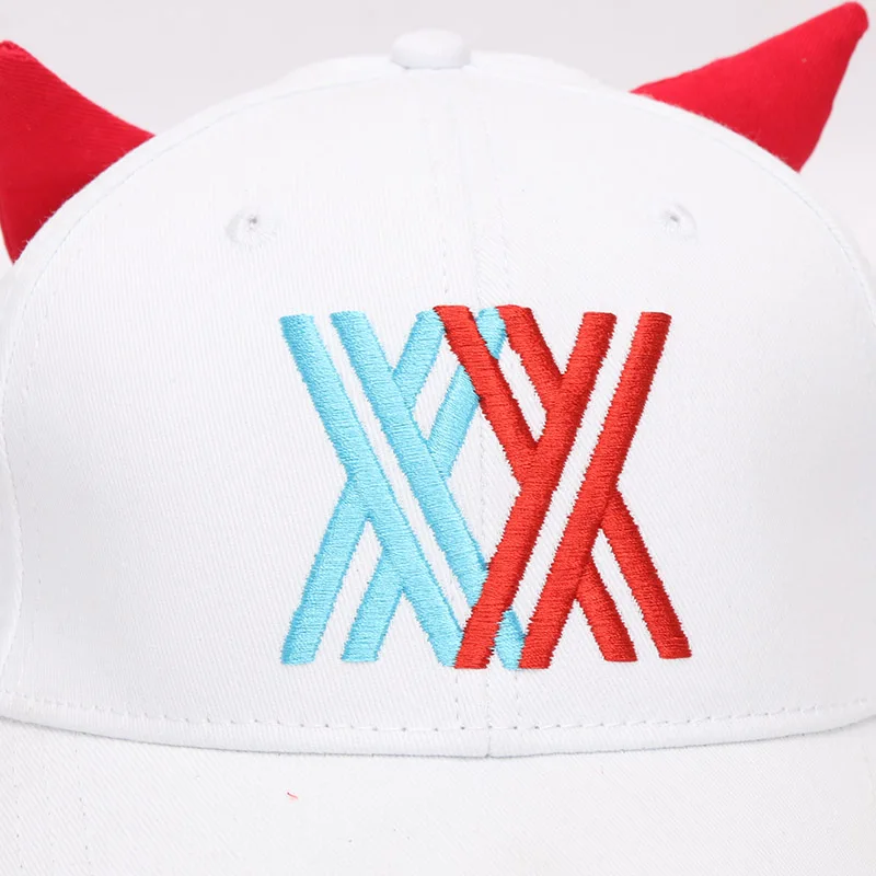 Cosplay&ware Anime Darling In The Franxx Hat Cosplay Prop Accessories Zero Two 02 Adjustable Baseball Caps 22 Cosplay&ware Anime Darling In The Franxx Hat Cosplay Prop Accessories Zero Two 02 Adjustable Baseball Caps -Zentai shop online H40c7157091f44ffda55fa233cfe2537bG.jpg