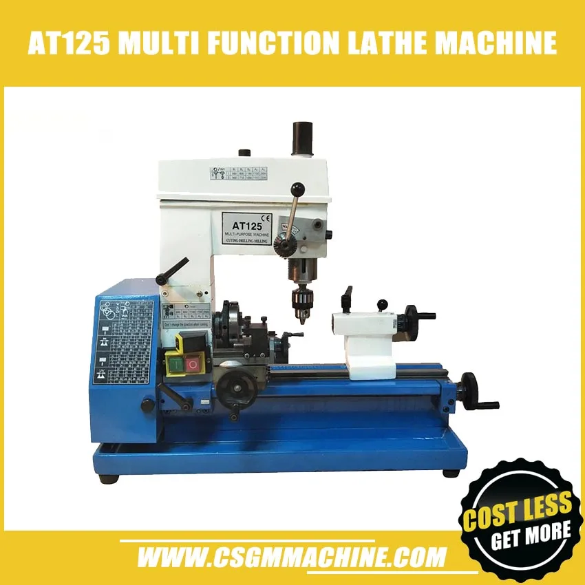 New Arrival!!! /AT125 mini lathe machin/3 in 1 multi-function drilling&milling lathe machine
New Arrival!!! /AT125 mini lathe machin/3 in 1 multi-function drilling&milling lathe machine