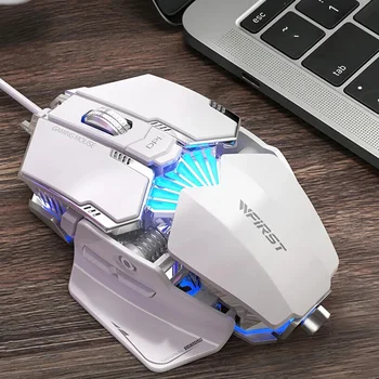 USB Wired For Laptop PC RGB Backlight Ergonomic Professional Plug And Play Macro Programming Portable Gaming Mouse Players
USB Wired For Laptop PC RGB Backlight Ergonomic Professional Plug And Play Macro Programming Portable Gaming Mouse Players