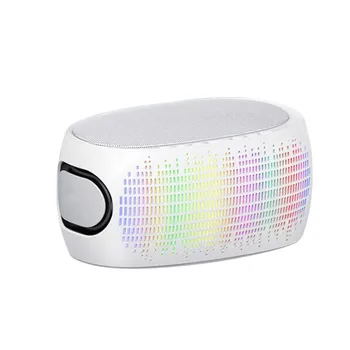 Wireless Bluetooth Speaker subwoofer high sound quality stereo USB Card Speaker home portable colored lights flash mini speaker 
Wireless Bluetooth Speaker subwoofer high sound quality stereo USB Card Speaker home portable colored lights flash mini speaker
