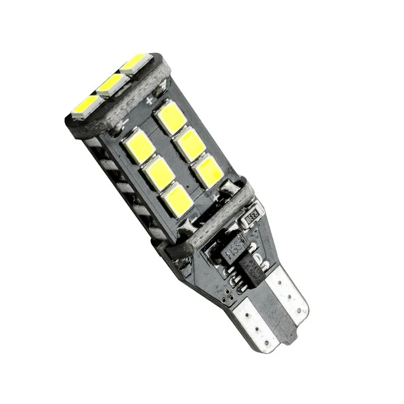 Decoding Automobile LED Bulb CANBUS W16w T15 2835 15 Led Turn Signal Reverse Lamp Led Lights for Car Car Accessories
Decoding Automobile LED Bulb CANBUS W16w T15 2835 15 Led Turn Signal Reverse Lamp Led Lights for Car Car Accessories