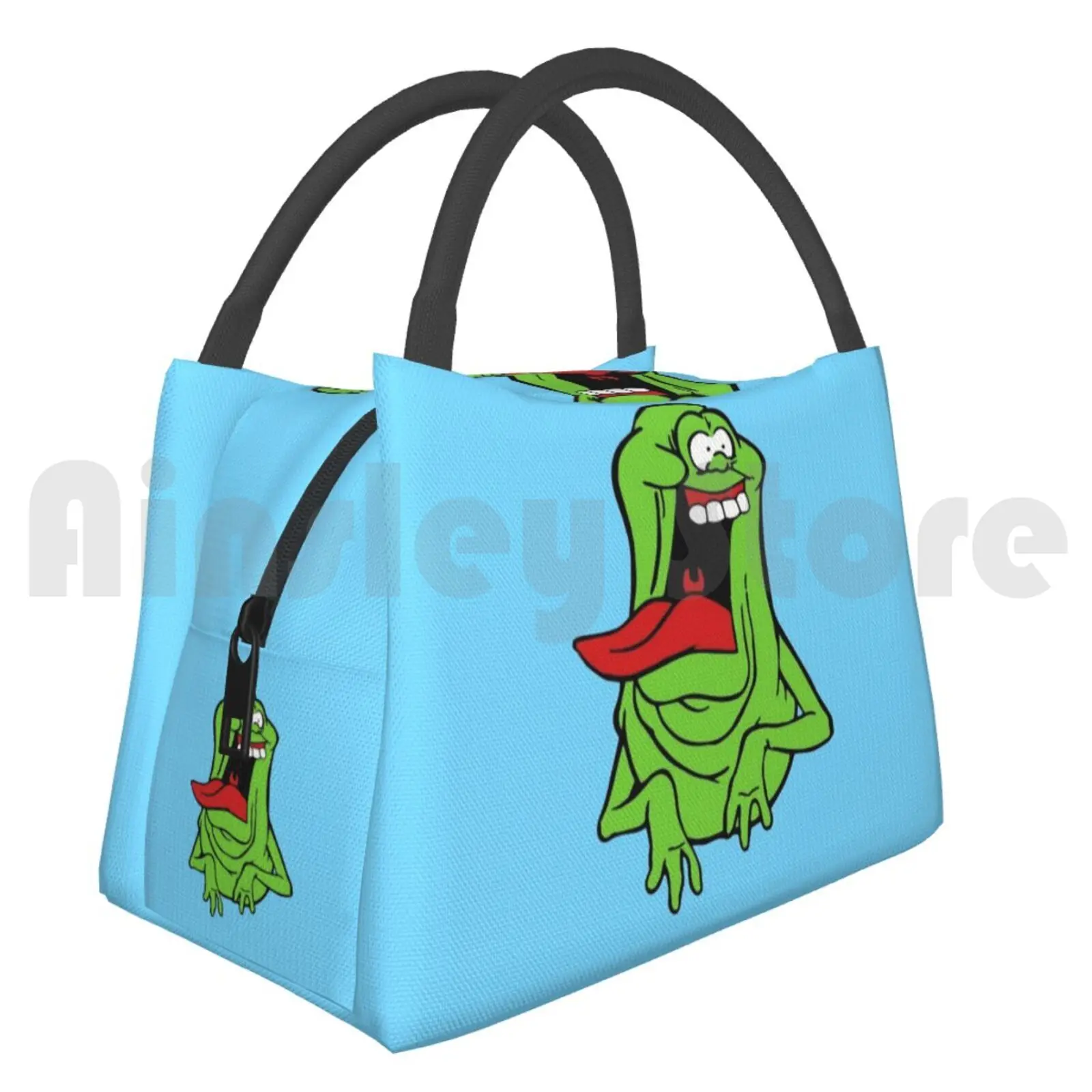 

Portable Insulation Bag Slimer Ghostbusters Slimer Ghostbusters Green Ghost Spooky Creepy Animated Animation