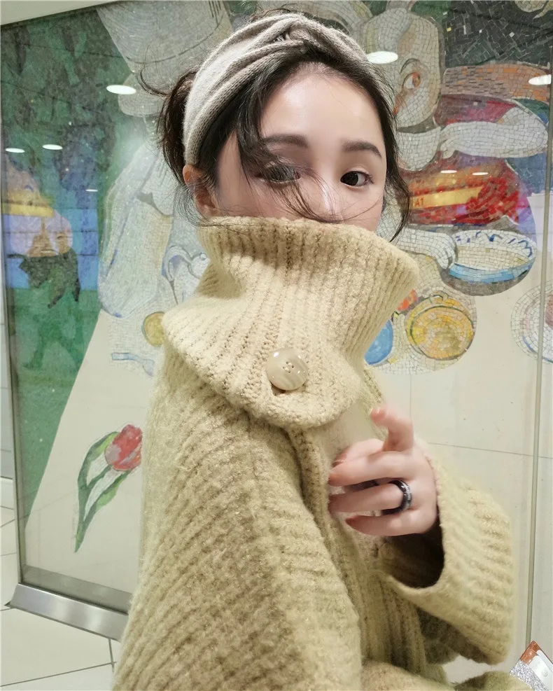 2020 New Winter Turtleneck Loose Turtleneck Bat Sleeve Mid-long Lazy Wind Thickened Large Sweater Skirt Women
2020 New Winter Turtleneck Loose Turtleneck Bat Sleeve Mid-long Lazy Wind Thickened Large Sweater Skirt Women