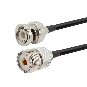 CB Ham Radio Antenna Adapter, UHF Female SO239 to BNC Male RG58 Extension Cable 1/2/5/8/10/12/15M
CB Ham Radio Antenna Adapter, UHF Female SO239 to BNC Male RG58 Extension Cable 1/2/5/8/10/12/15M