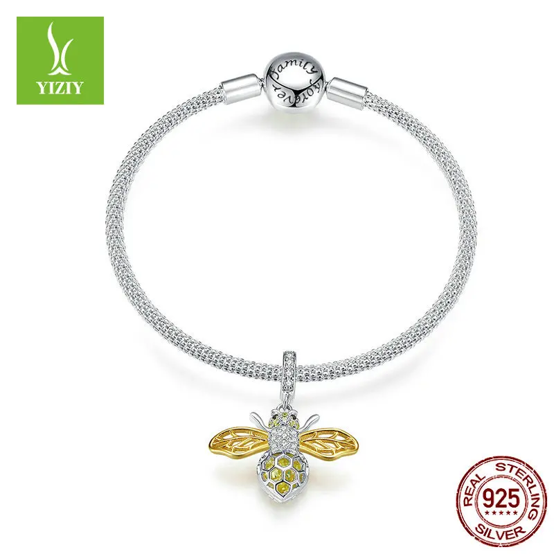 Silver zi yun Origional Design Bees S925 Sterling Silver Bracelet-Style Europe And America Women's Beaded Bracelet Silver Bracel
Silver zi yun Origional Design Bees S925 Sterling Silver Bracelet-Style Europe And America Women's Beaded Bracelet Silver Bracel